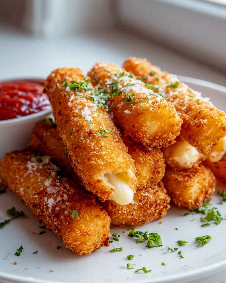 Air Fryer Käsesticks: Extra knusprig & schnell gemacht!