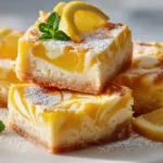 Best Cream Cheese Swirl Lemon Bars: Sweet & Tangy