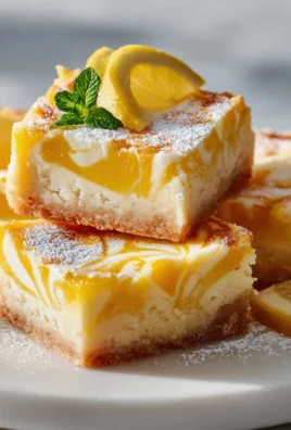 Best Cream Cheese Swirl Lemon Bars: Sweet & Tangy
