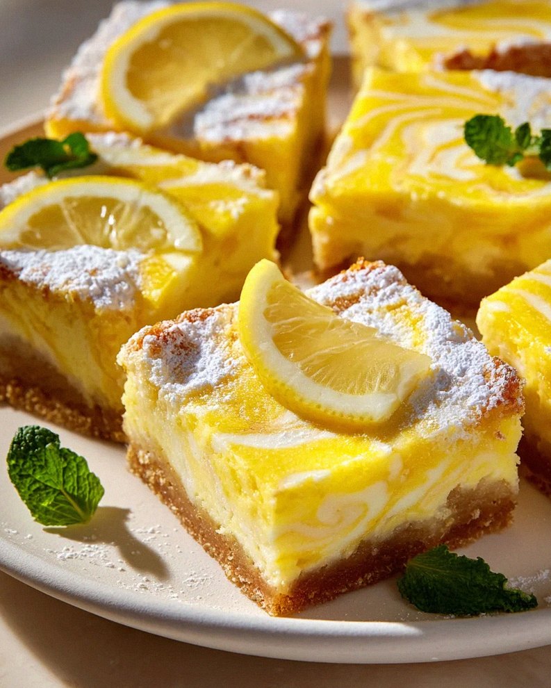 Best Cream Cheese Swirl Lemon Bars: Sweet & Tangy – Schritt 2