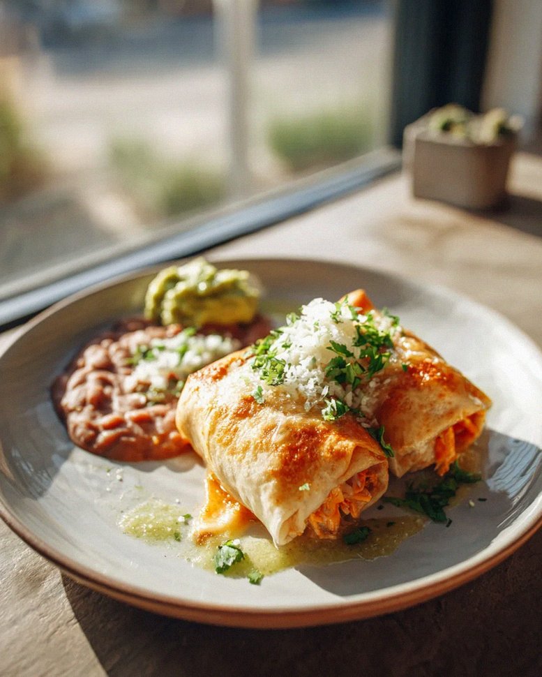 Beste Chicken Chimichangas Rezept: Einfach & Lecker!