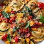 Bunte Ravioli Gemüsepfanne: Schnell, lecker & farbenfroh!
