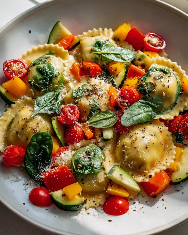 Bunte Ravioli Gemüsepfanne: Schnell, lecker & farbenfroh! – Schritt 2