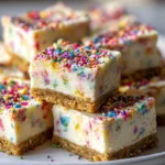 Easy Funfetti Birthday Cheesecake Bars Recipe for Celebrations