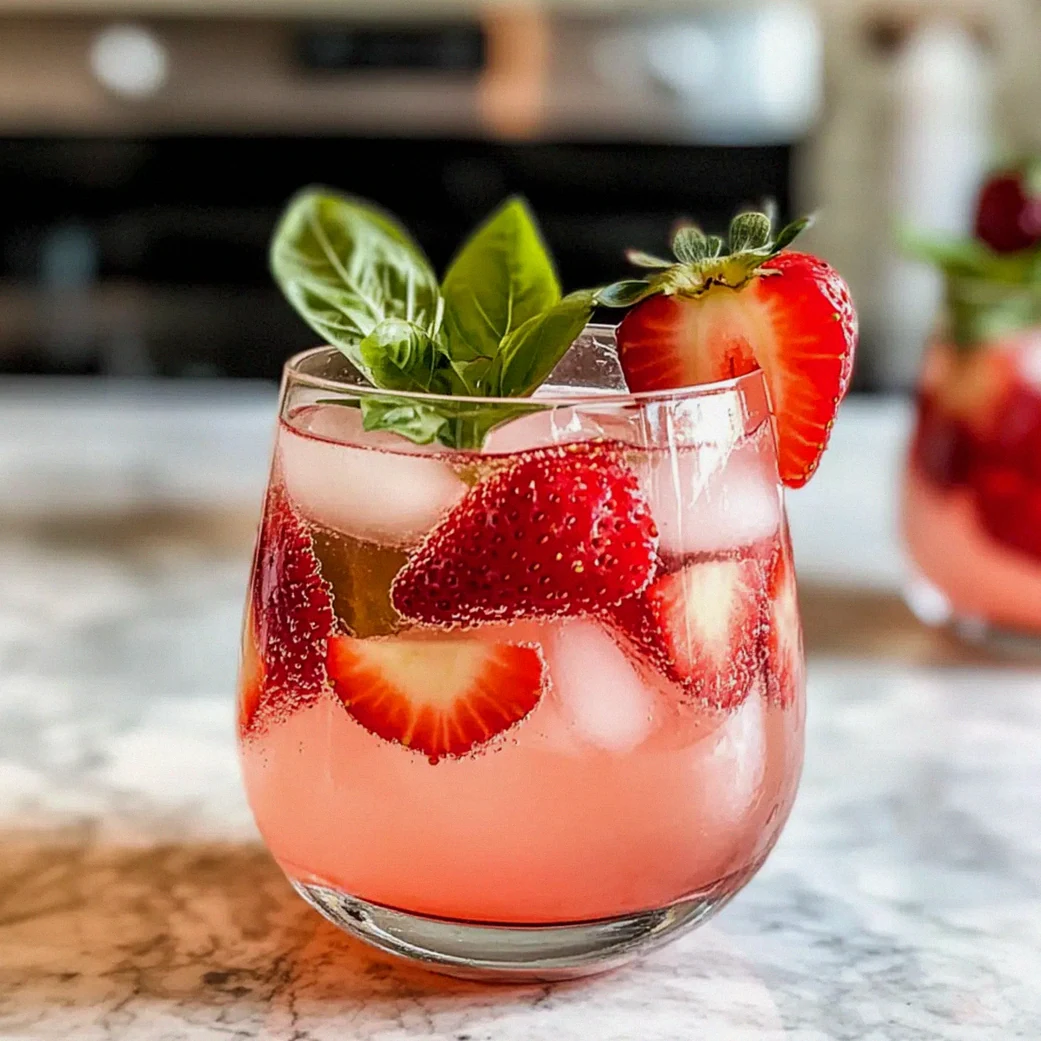 Erfrischender Erdbeer-Mocktail-Spritzer für den Sommer – Schritt 2