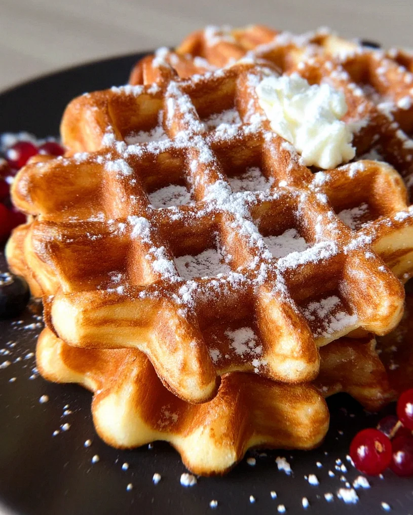 Fluffige Waffeln nach Omas Rezept – Schritt 1