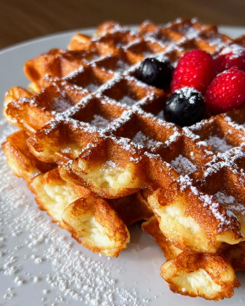 Fluffige Waffeln nach Omas Rezept – Schritt 2