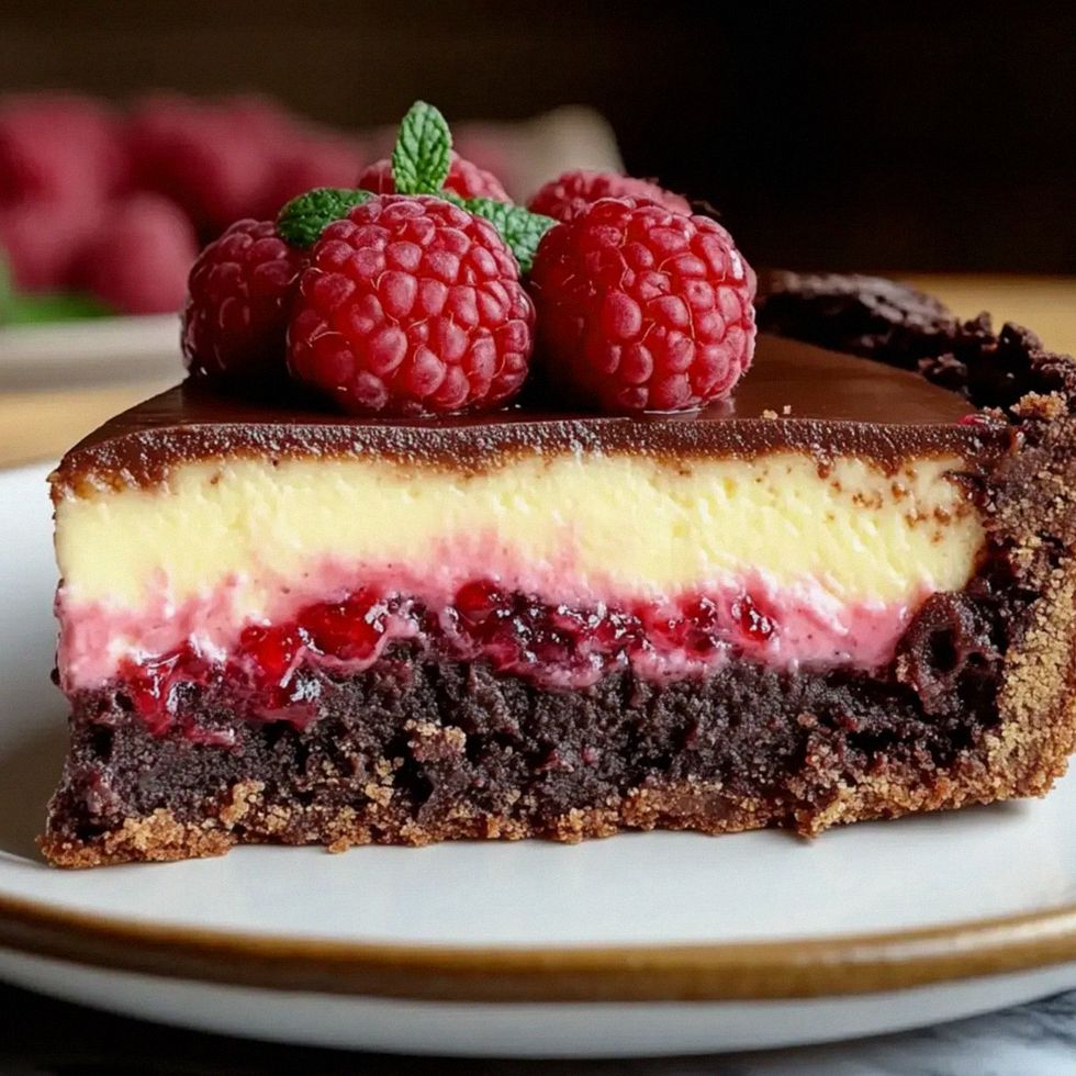 Himbeer Brownie Cheesecake Einfach und Lecker – Schritt 1