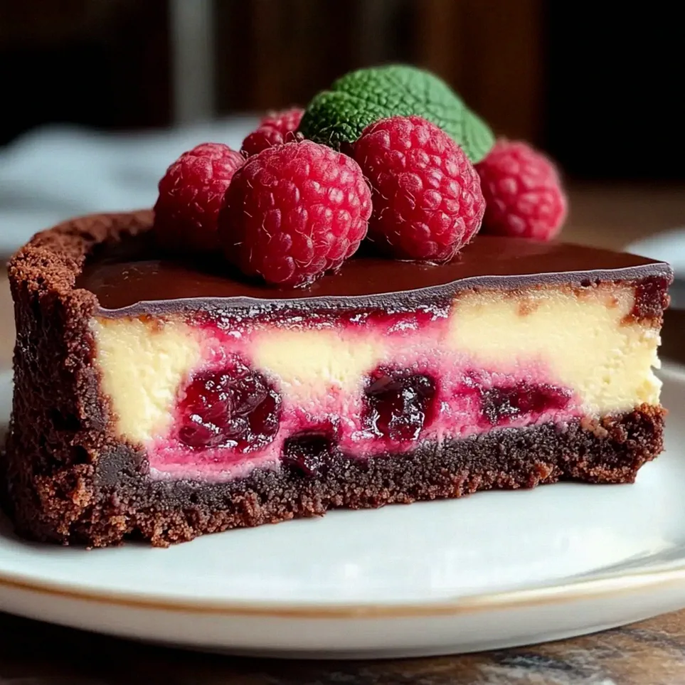 Himbeer Brownie Cheesecake Einfach und Lecker – Schritt 2