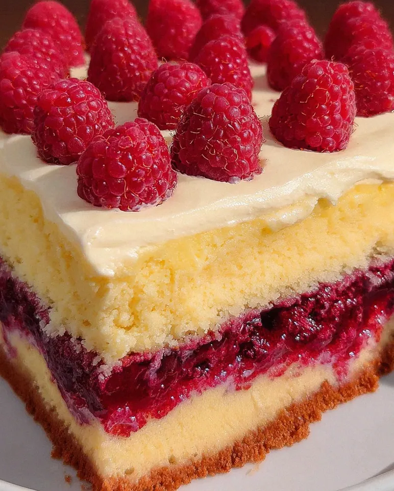 Himbeertorte mit Paradiescreme
