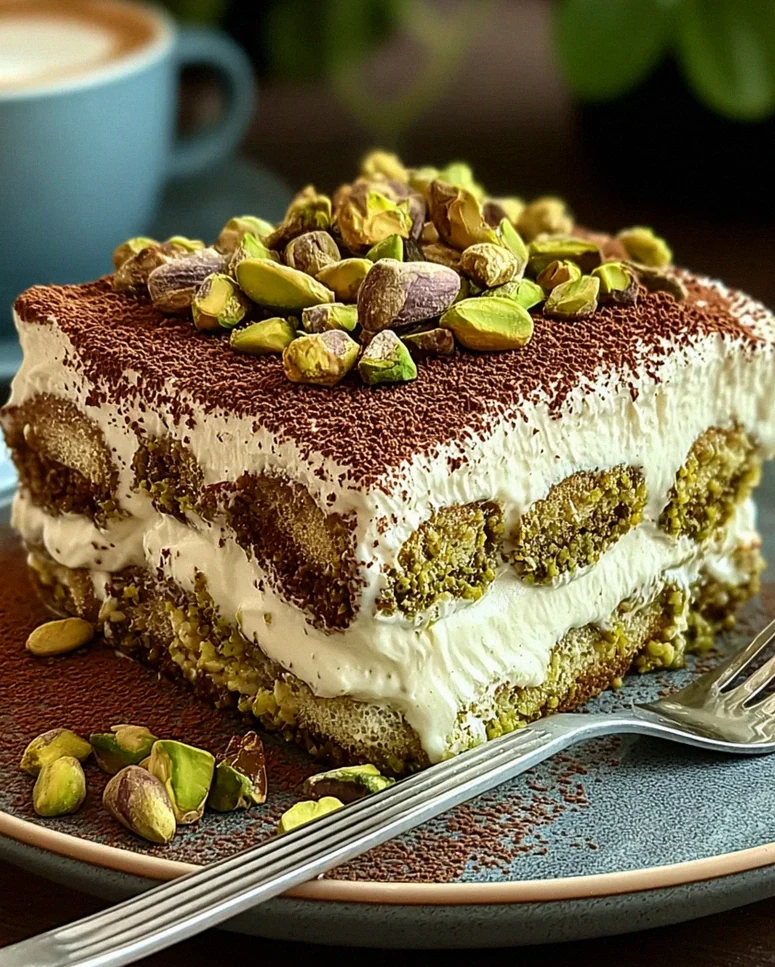 Himmlisches Pistazien-Tiramisu