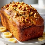Joghurt-Bananenbrot mit Walnuss-Crunch – Lecker und Saftig!