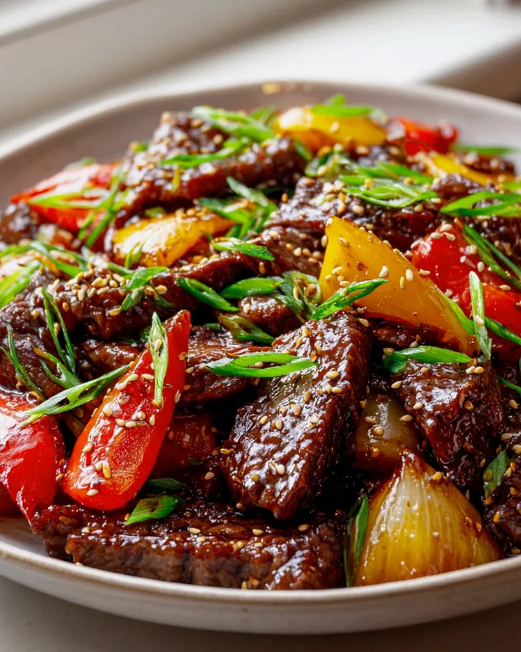 Mongolisches Rindfleisch: Zart, würzig & einfach lecker!