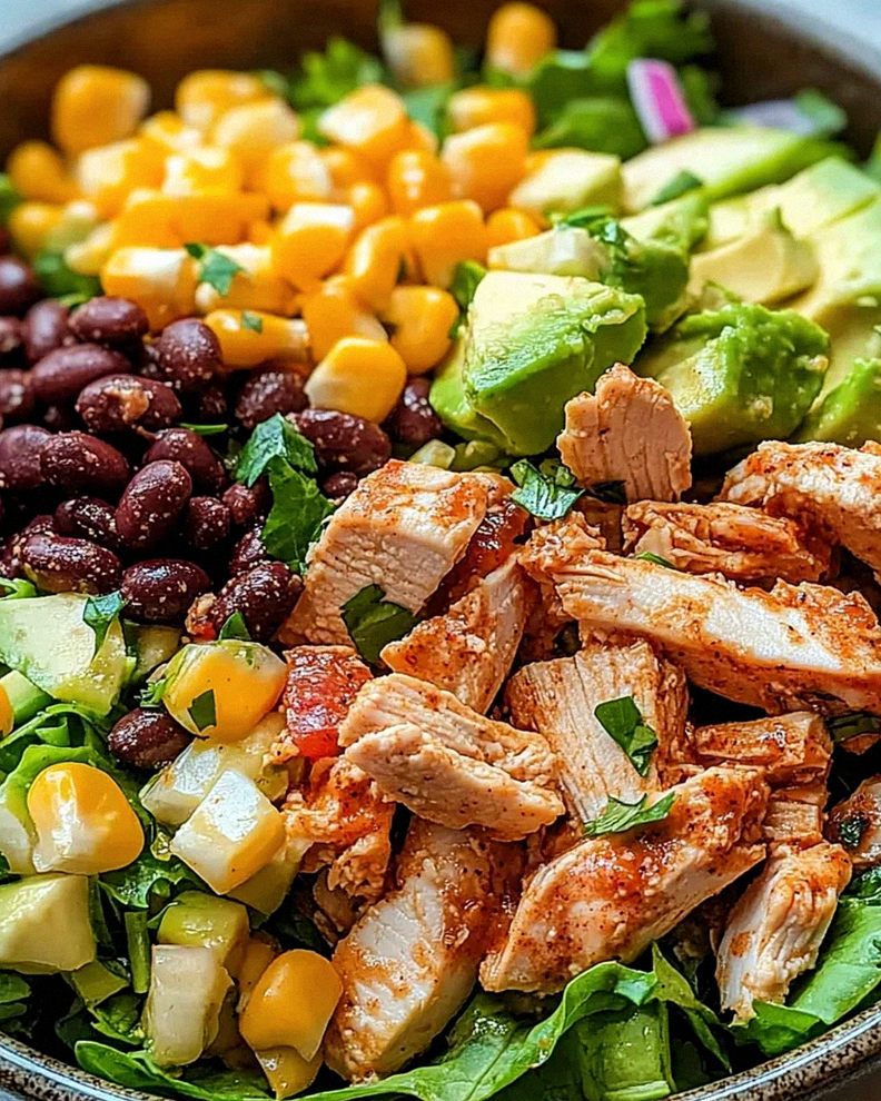Schneller Southwest-Hähnchensalat – Schritt 2