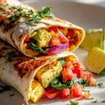 Tofu Wraps mit Avocado & Salsa – Frisch, Leicht & Lecker!