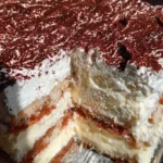 Vanillecreme Kuchen ohne Backen