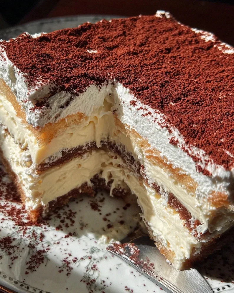 Vanillecreme Kuchen ohne Backen – Schritt 1