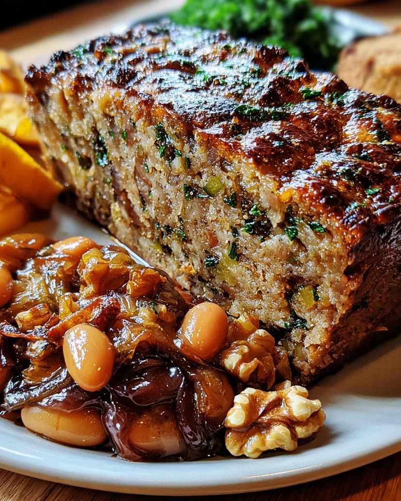Veganer Braten mit Bohnen – Schritt 2